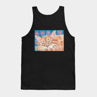 orange Tabby cat Tank Top